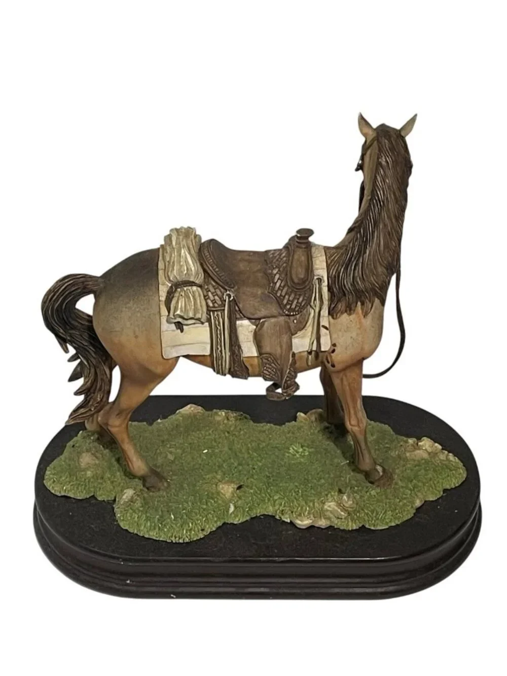 San Francisco Music Box Company Horse Figurine Bonanza Theme Song Western 1992